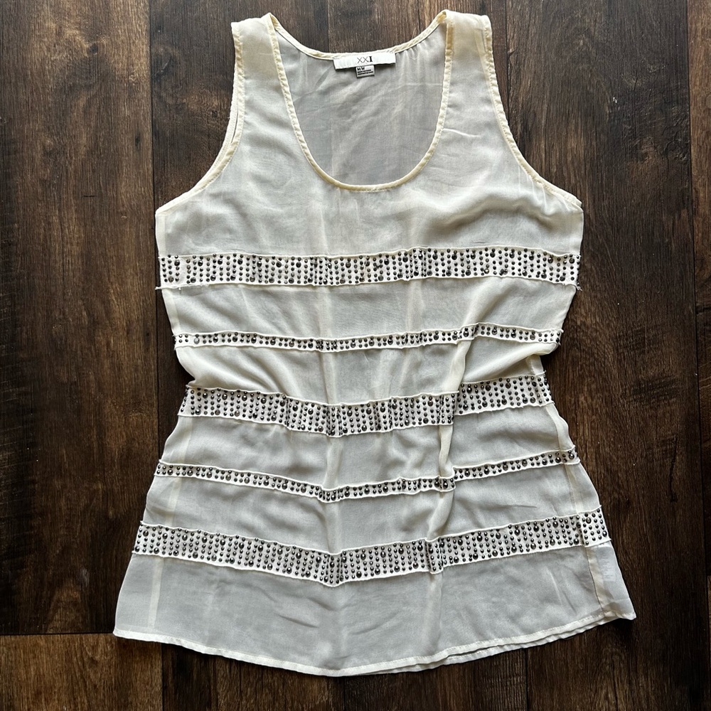 Studded Tank Top